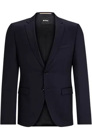 HUGO BOSS Extra slim-fit colbert van sergegeweven scheerwol