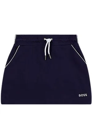 HUGO BOSS Kinderrok met contrasterende biezen en logo