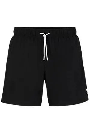 HUGO BOSS Zwemshort met kenmerkende streep en logo