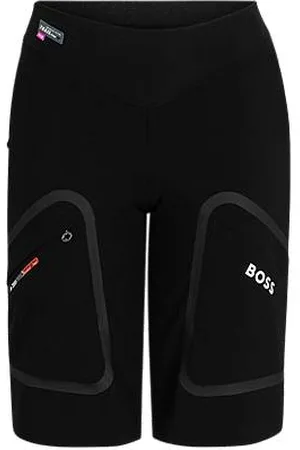 HUGO BOSS Waterafstotende cargoshorts met reflecterende details van x ASSOS