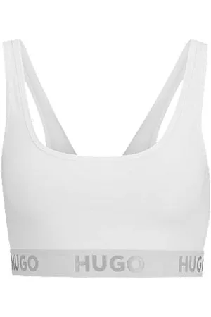 HUGO BOSS Bralette van stretchkatoen met logoband