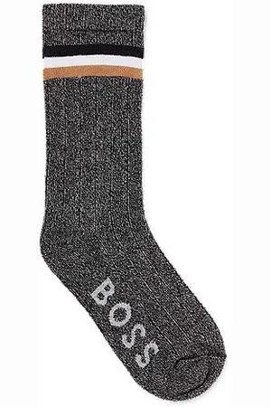 HUGO BOSS Kindersokken van een katoenmix met kenmerkende strepen en logo