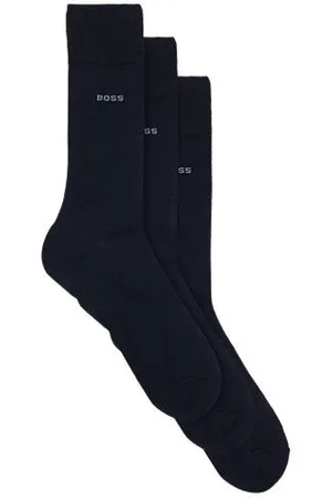 HUGO BOSS Set van drie paar sokken met normale lengte van stretchmateriaal