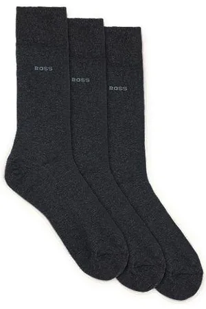 HUGO BOSS Set van drie paar sokken met normale lengte van stretchmateriaal