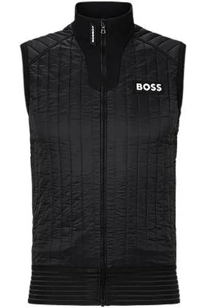 HUGO BOSS X ASSOS slim-fit bodywarmer met isolatie