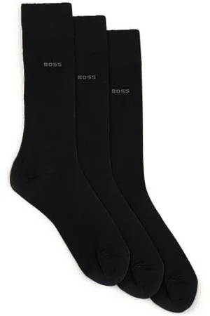 HUGO BOSS Set van drie paar sokken met normale lengte van stretchmateriaal