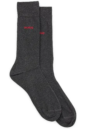 HUGO BOSS Twee paar sokken in standaardlengte van stretchmateriaal