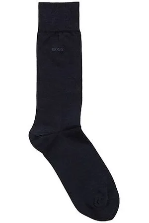 HUGO BOSS Logosokken met normale lengte van gekamde stretchkatoen