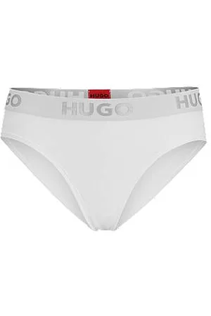 HUGO BOSS Slip van stretchkatoen met logotailleband