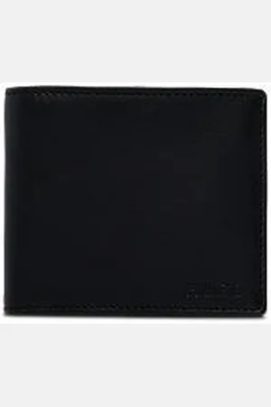 HUGO BOSS Leren billfold-portemonnee met logodetails