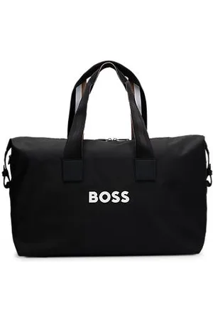 HUGO BOSS Weekendtas met contrastlogo en afneembare band