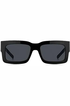 HUGO BOSS Zonnebril van acetaat met Double B-monogram