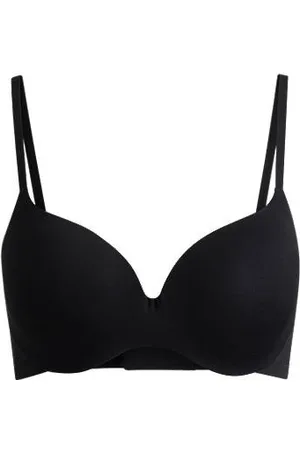 Behatop Van Katoenmix Black Calvin Klein Underwear - Dames