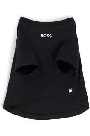 HUGO BOSS Katoenen T-shirt met logoprint voor honden