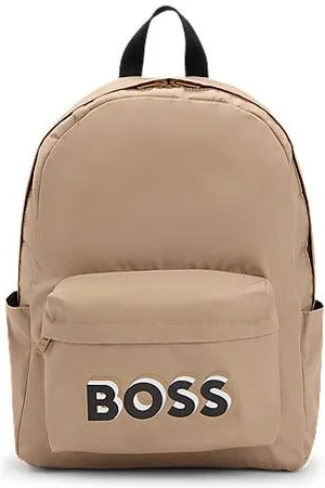 HUGO BOSS Rugzak voor kinderen van canvas met logoprint