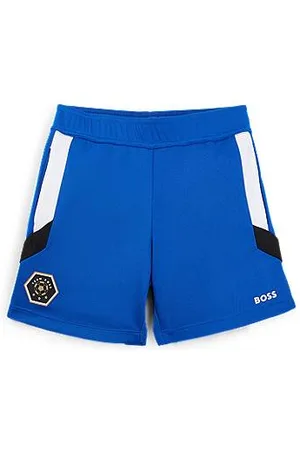 HUGO BOSS Kindershort met kenmerkende details