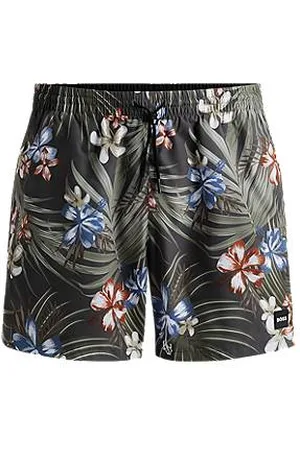 HUGO BOSS Volledig gevoerde zwemshort met nieuwe print