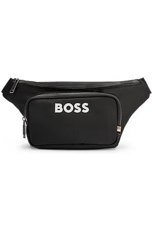 HUGO BOSS Gestructureerde heuptas met contrastlogo