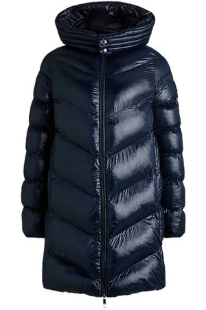 HUGO BOSS Waterafstotende gewatteerde parka met gepolijste details