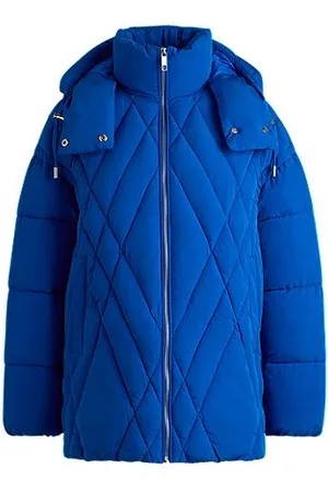 HUGO BOSS Waterafstotende jas met nieuwe stiksels