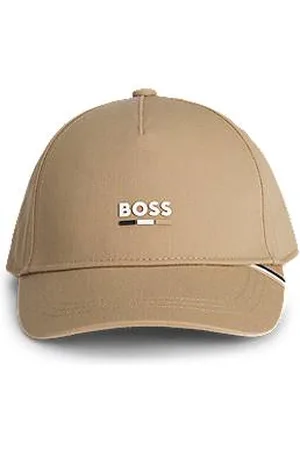 HUGO BOSS Kinderpet met kenmerkende strepen en logoprint