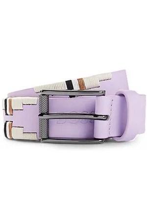 HUGO BOSS Poloriem met geborduurd dessin voor de ruitersport