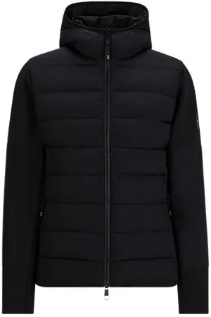 HUGO BOSS Hybride pufferjack voor ruiters met logopatch