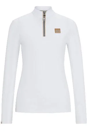 HUGO BOSS Showtop van superelastisch materiaal voor de ruitersport