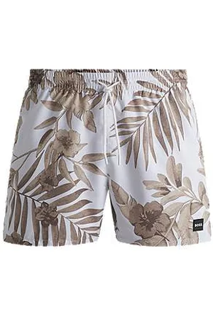 HUGO BOSS Volledig gevoerde zwemshort met nieuwe print