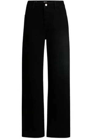 HUGO BOSS Jeans van stretchdenim met kenmerkende afwerking