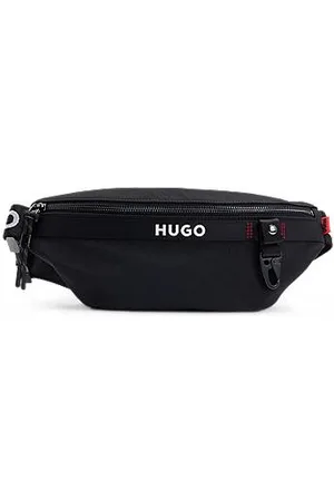 HUGO BOSS Heuptasje met contrastlogo en verstelbare band