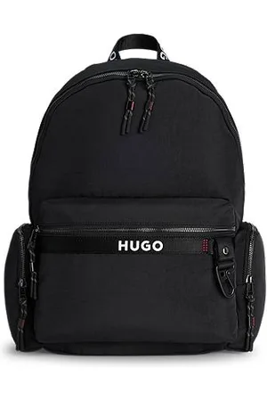 HUGO BOSS Rugtas met meerdere vakken en contrastlogo