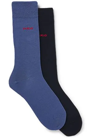 HUGO BOSS Set van twee paar sokken van een katoenmix