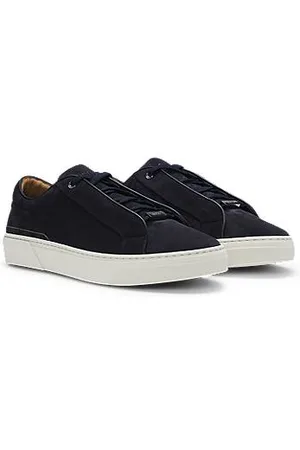 HUGO BOSS Lage Gary-sneakers van suède