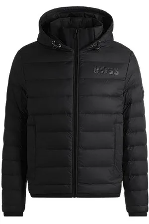 HUGO BOSS Waterafstotende donsjas met ton-sur-ton logo