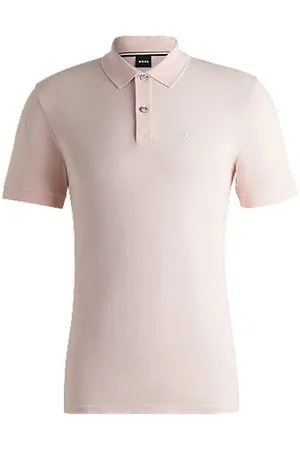 HUGO BOSS Pallas-polo van katoenpiqué met logodetails