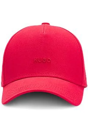 HUGO BOSS Pet van katoenen twill met logostiksel
