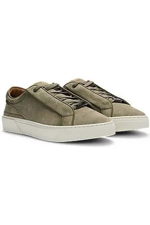 HUGO BOSS Lage Gary-sneakers van suède
