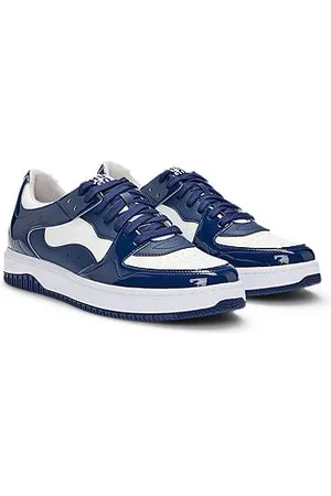 HUGO BOSS Sneakers van gelakt imitatieleer