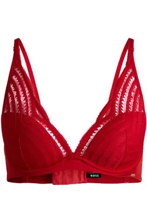 HUGO BOSS Beugelbeha met gewatteerde cups en kanten details