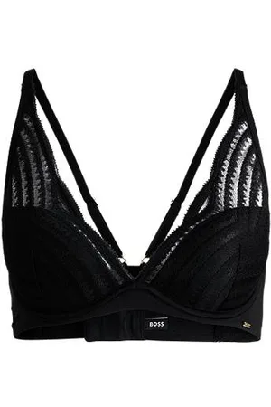 HUGO BOSS Beugelbeha met gewatteerde cups en kanten details