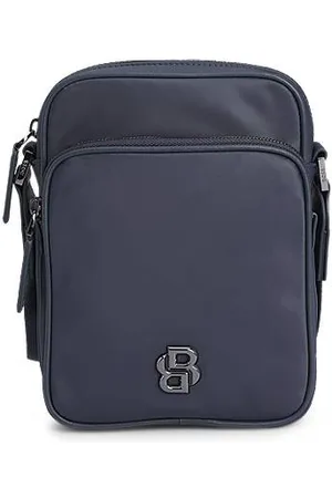 HUGO BOSS Reportertas van keperstof met Double B-monogram