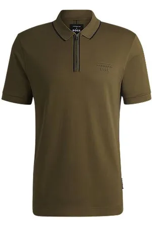 HUGO BOSS Porsche x polo van stretchkatoen