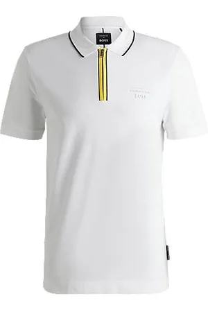 HUGO BOSS Porsche x polo van stretchkatoen