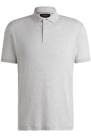 HUGO BOSS Regular-fit polo van gemerceriseerde Italiaanse katoen