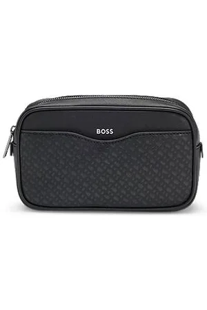 HUGO BOSS Gestructureerd heuptasje met monogramdessin