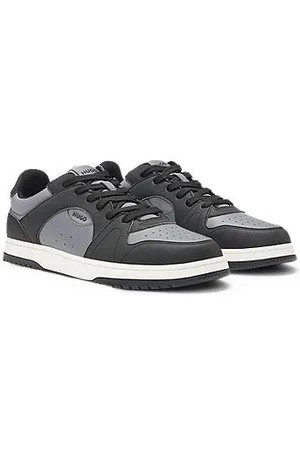 HUGO BOSS Lage sneakers van imitatieleer
