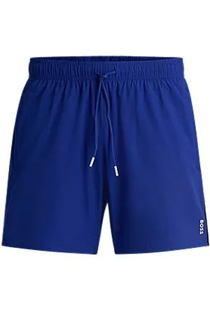HUGO BOSS Zwemshort met kenmerkende streep en logo