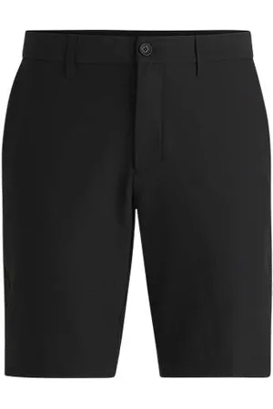 HUGO BOSS Slim-fit short van waterafstotend stretchmateriaal