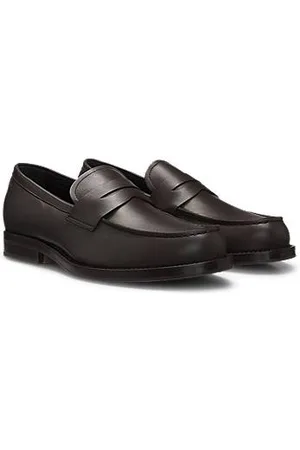 HUGO BOSS Dressletic loafers van soepel leer